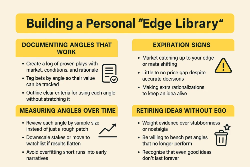 Building a Personal Edge Library infographic.webp
