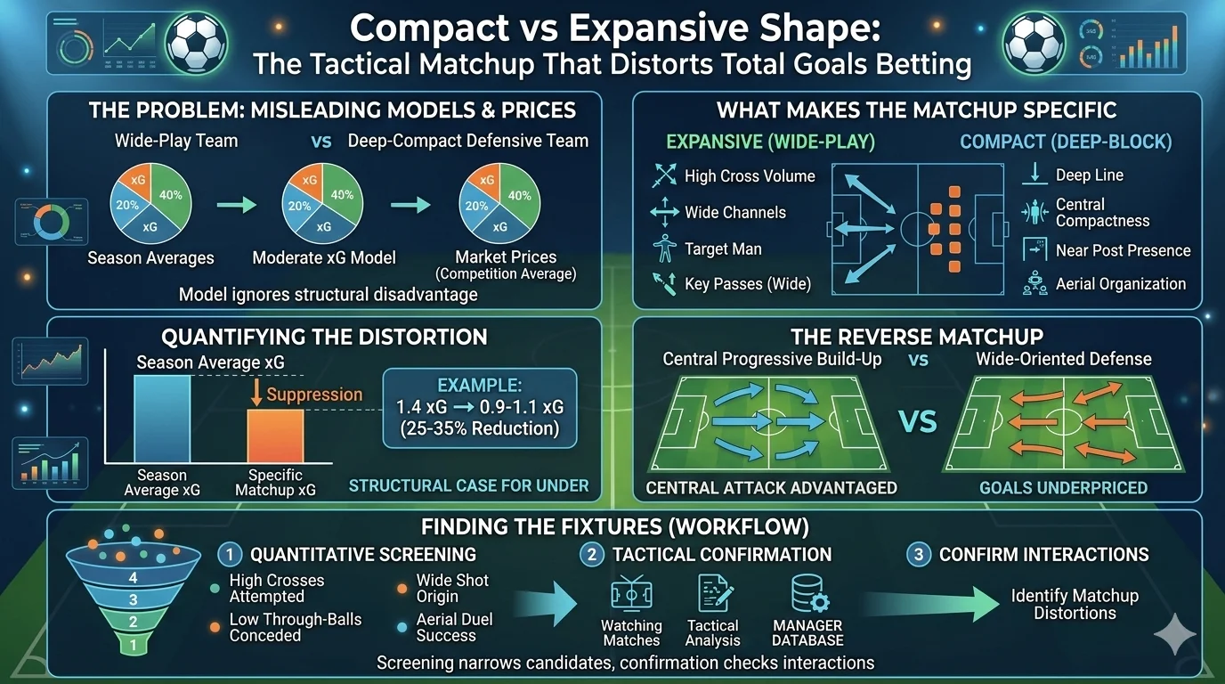 Compact vs Expansive Shape The Tactical Matchup That Distorts Total Goals Betting.webp