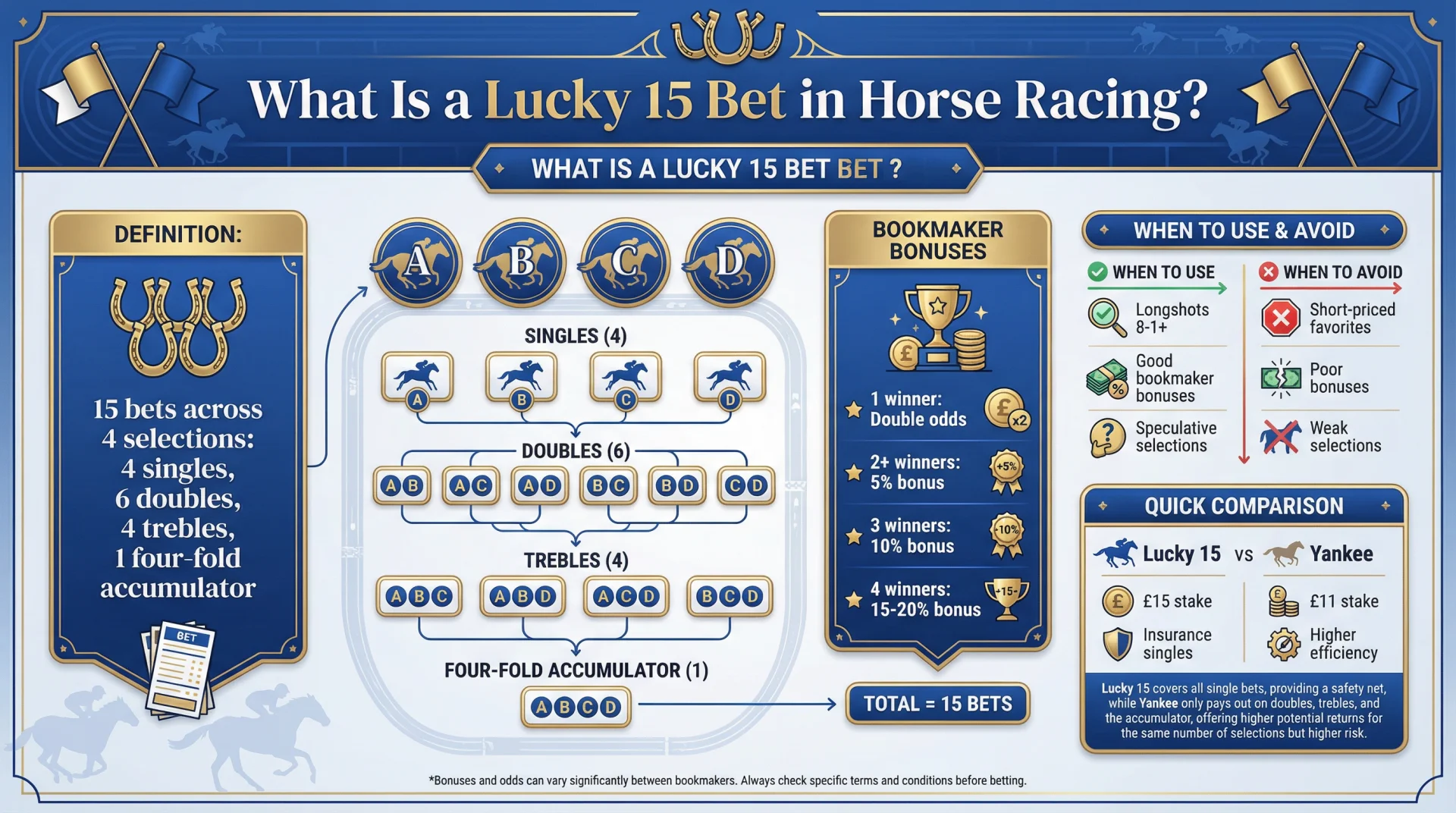 What Is a Lucky 15 Bet in Horse Racing Examples and Payouts.webp