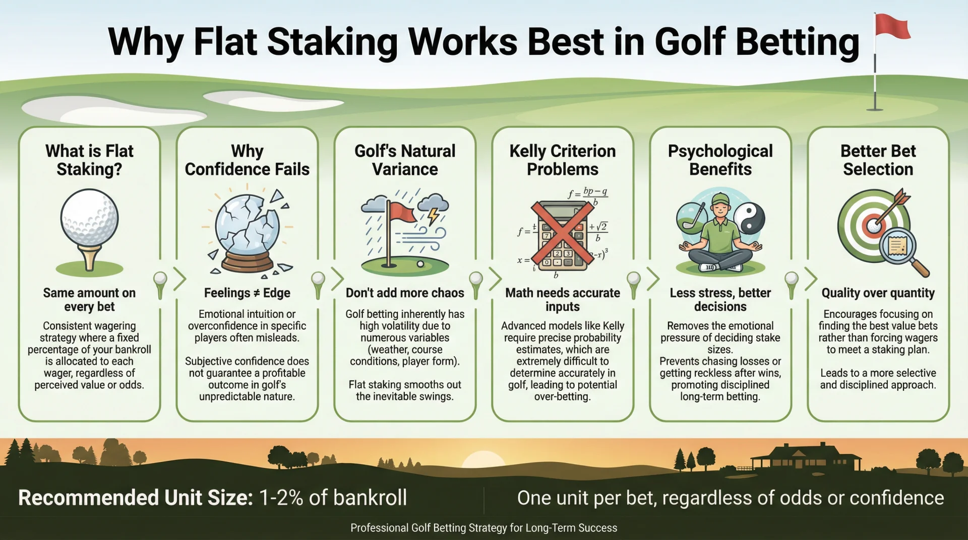 Why Flat Staking Works Best in Golf Betting.webp