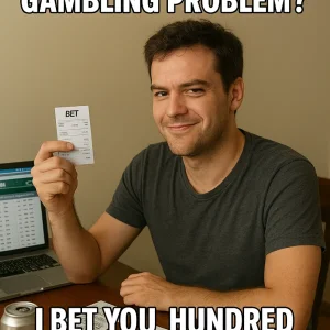 You think I have a gambling problem