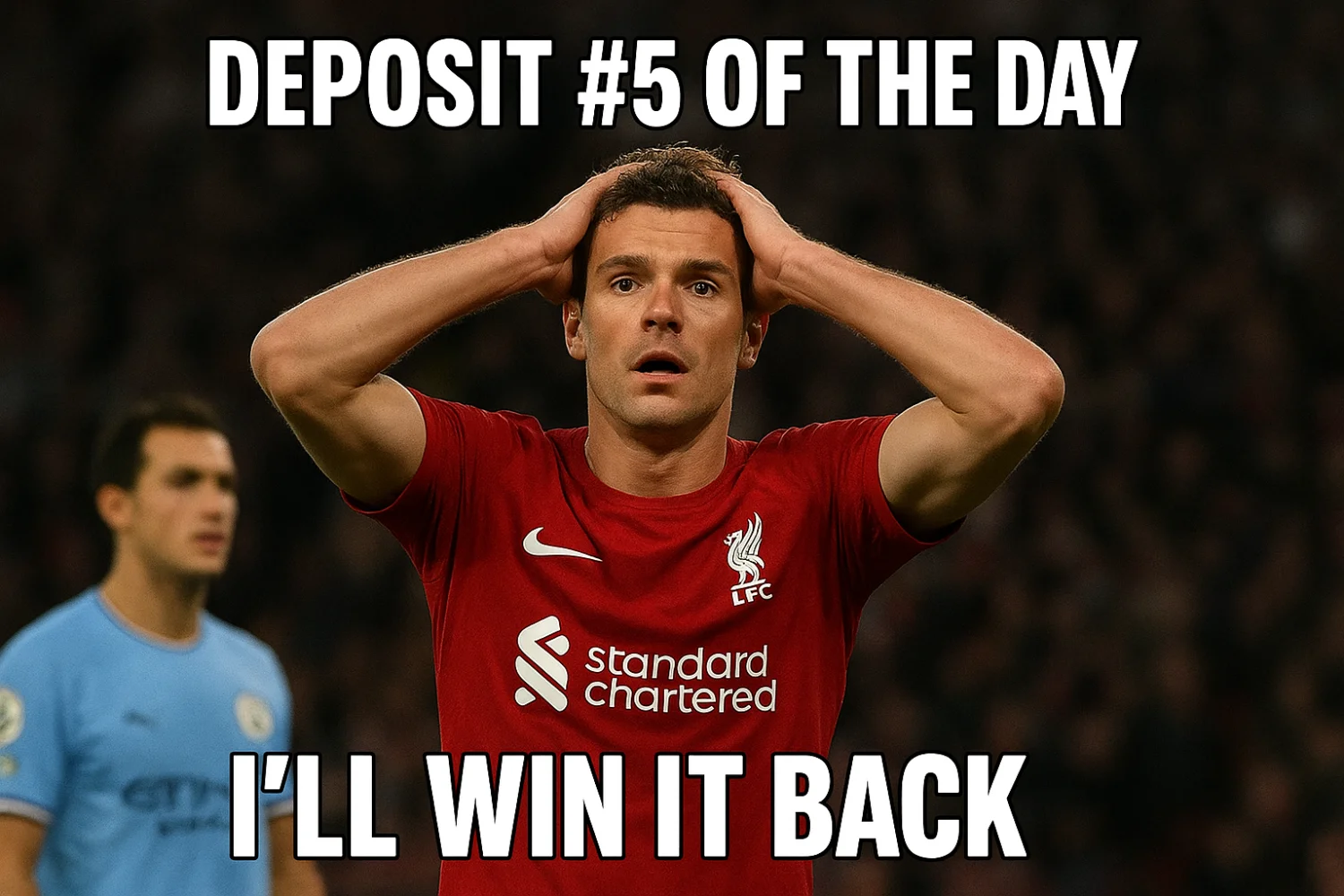 Five deposits in a day