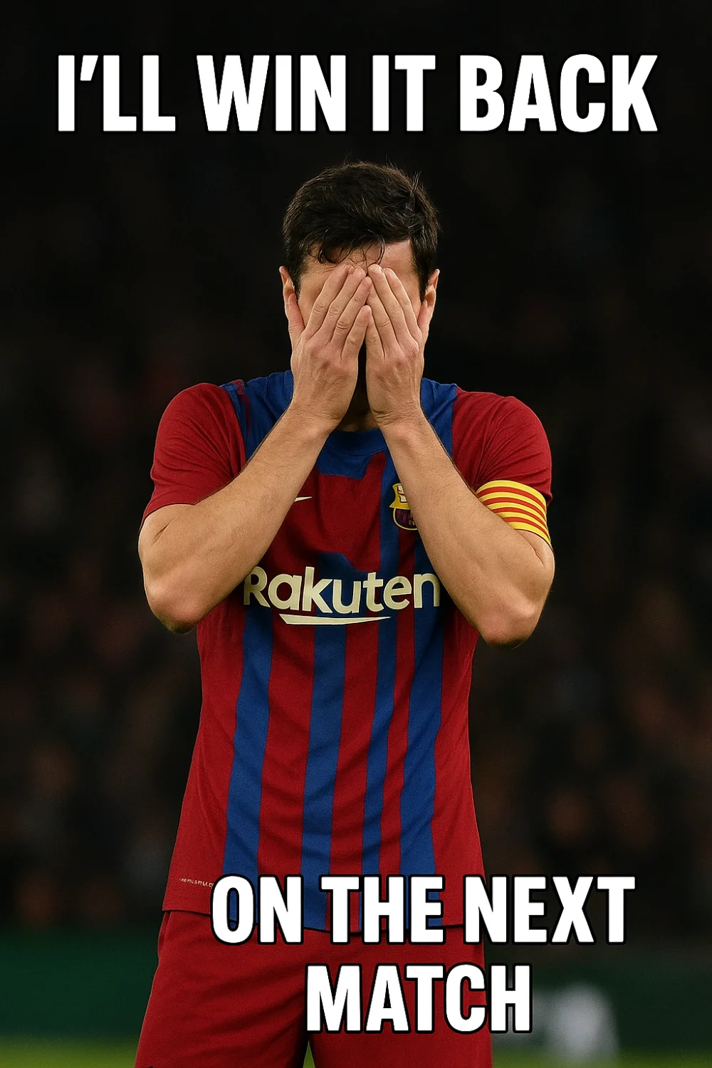 I'll win it back on the next day